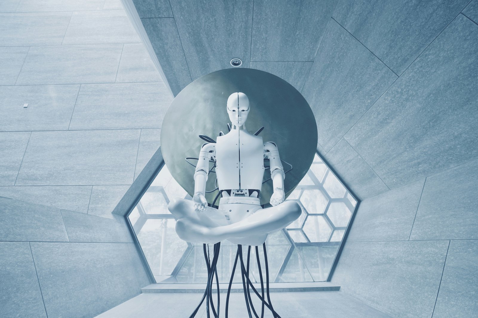 AI Robot Face